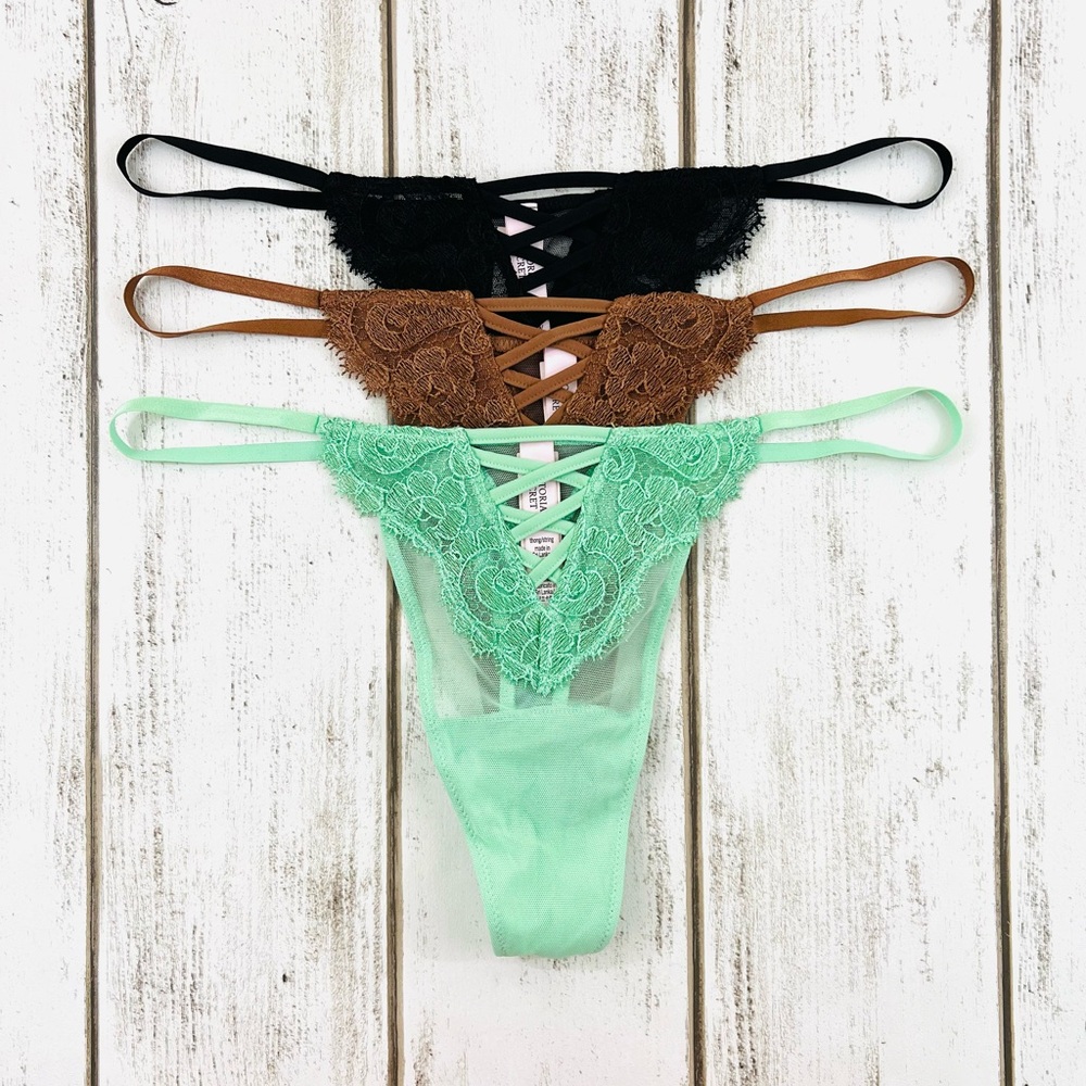 Victoria’s Secret Thong Pantie Bundle Large